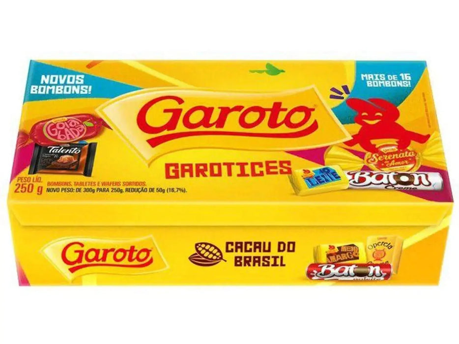 Caixa de Chocolate GAROTO 251g BrasilinBox