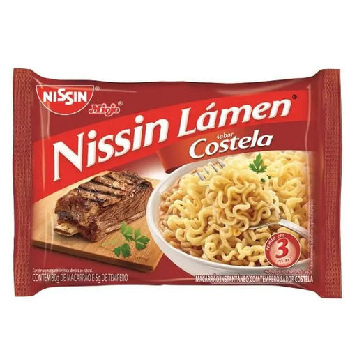 Miojo Sabor Costela NISSIN - 85g 