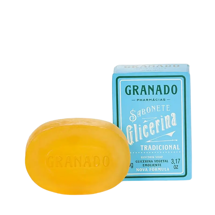 Sabonete em Barra de Glicerina Tradicional GRANADO 90g 