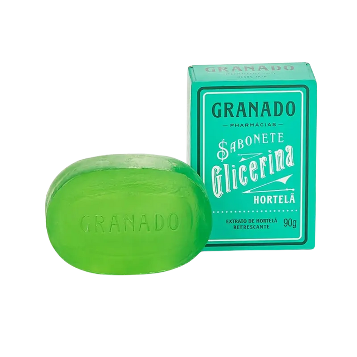 Sabonete em Barra de Glicerina Hortelã GRANADO 90g 