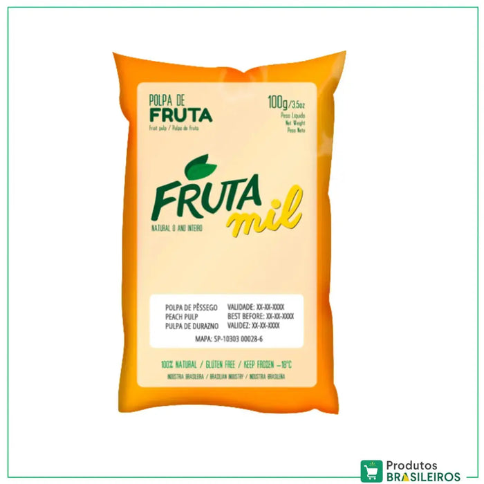 Polpa de Pêssego FRUTAMIL - 100g 