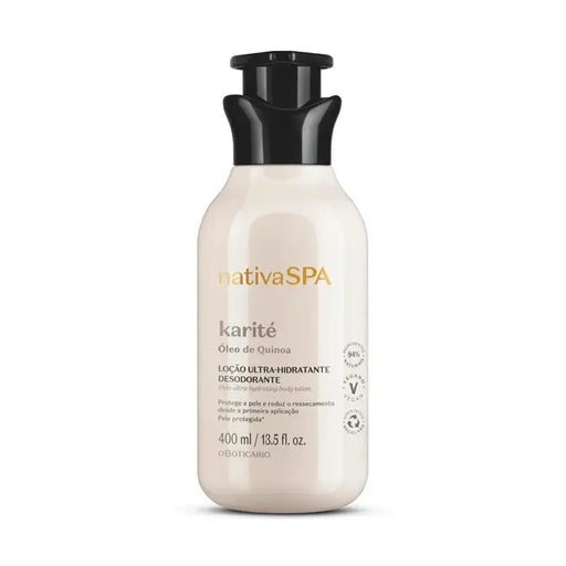 Loção Hidratante Nativa SPA Karité O Boticário 400ml 