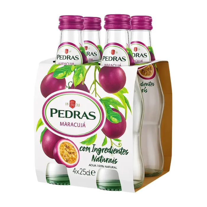 Agua com Gás Pedras - Sabor Tangerina 250ml x 4 
