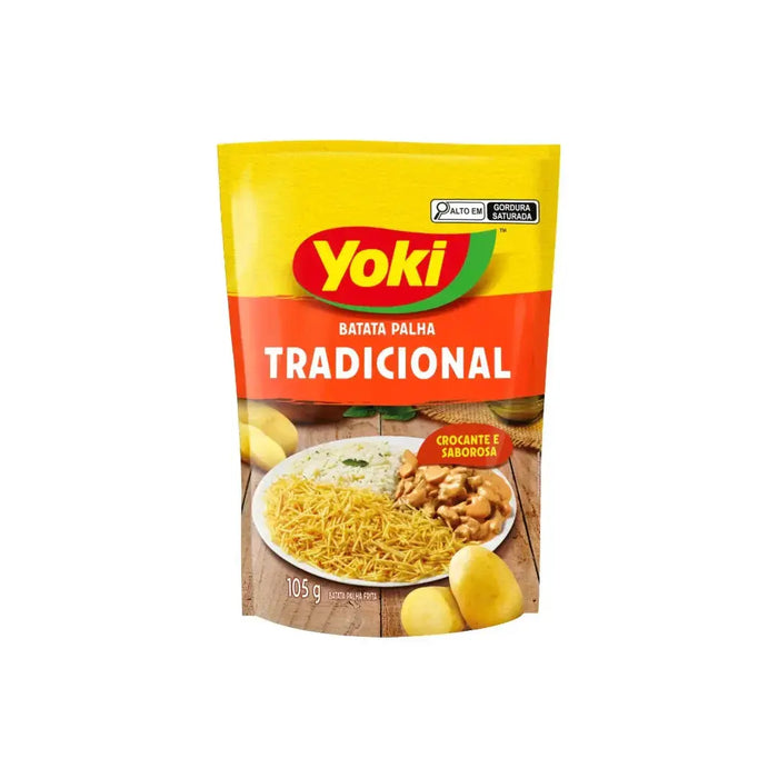 Batata Palha Tradicional YOKI - 105g BrasilinBox