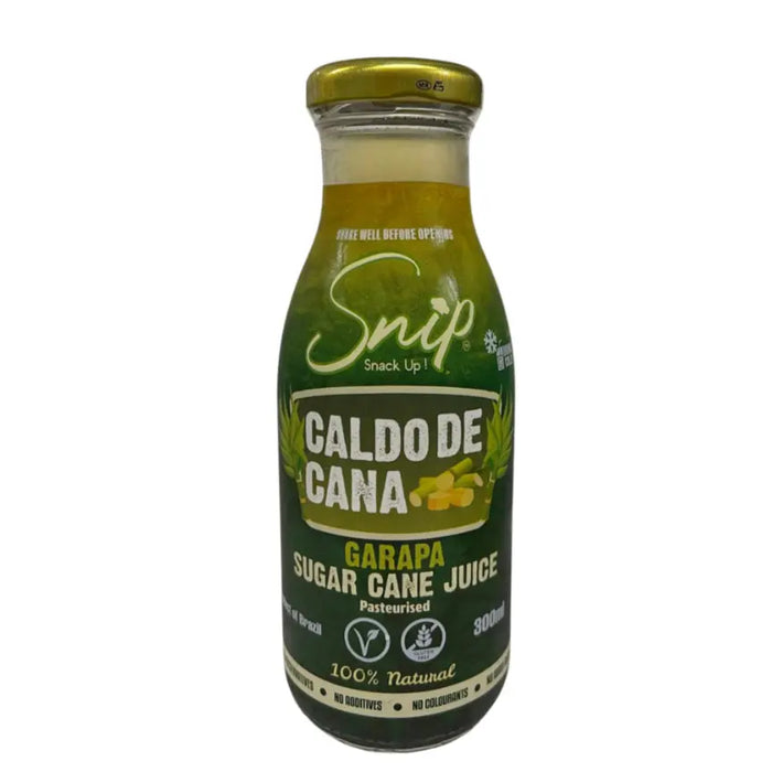 Caldo de Cana / Sugar Cane Juice SNIP 300ml BrasilinBox