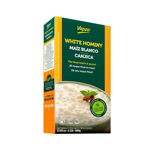 Canjica Branca Cozida VAPZA 500g 