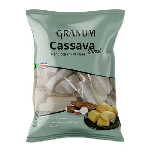 Granum Frozen Sliced Cassava 1kg 