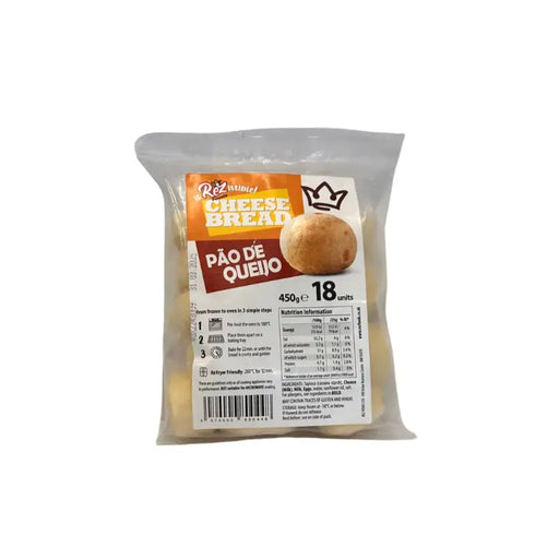 Pão de Queijo Congelado / Frozen Cheese Bread REZ FOODS - 18un 