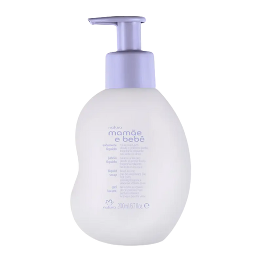 Sabonete Líquido Relaxante Mamãe e Bebê NATURA 200ml 