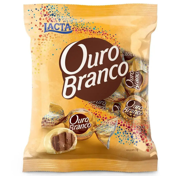 Bombom Ouro Branco 1Kg BrasilinBox