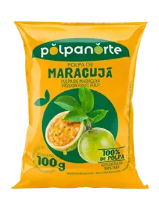 Polpa de Maracujá POLPANORTE - 100g 