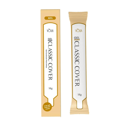 Refil Gel Construtor Para Unhas Vólia Classic Cover 14g BrasilinBox