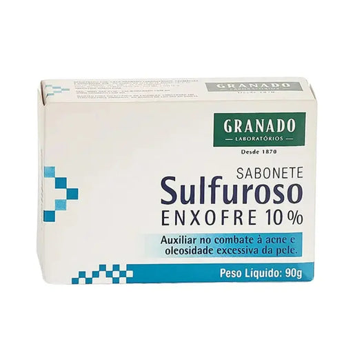 Sabonete Sulfuroso Enxofre 10% GRANADO 90g 
