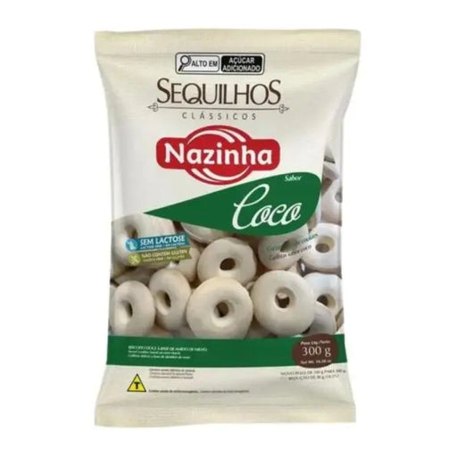 Sequilhos de Coco NAZINHA 300g 